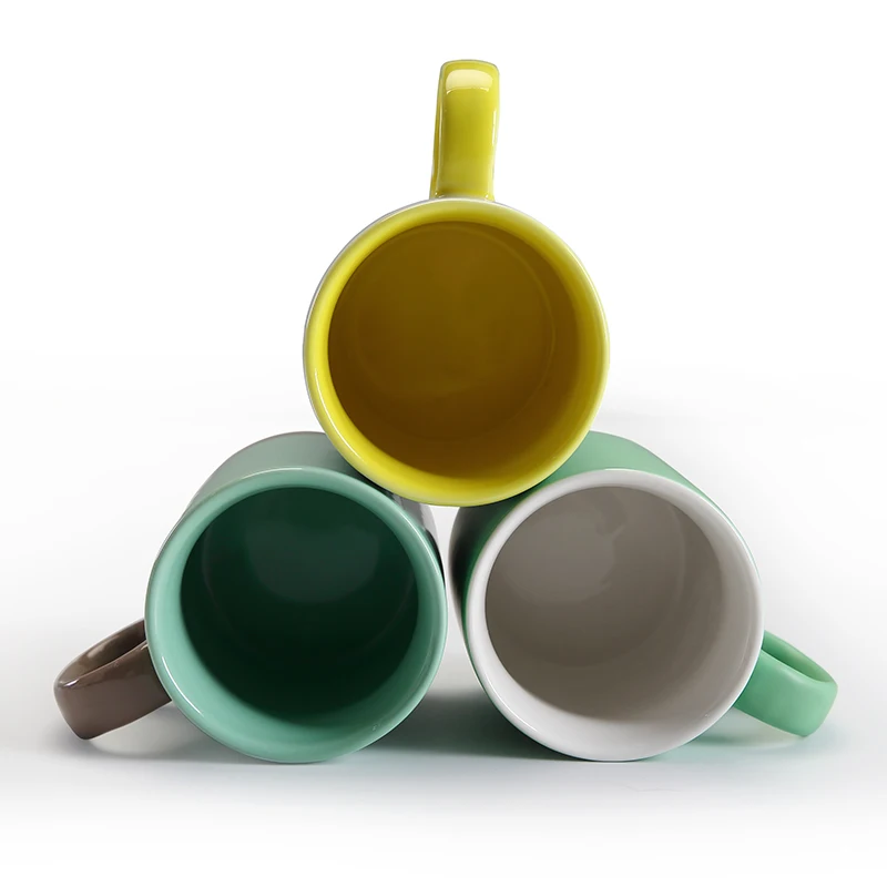 WEIYE oem odm taza para sublimar 600 мл популярная высококачественная керамика белая кружка без рисунка для сублимации с подарочной коробкой