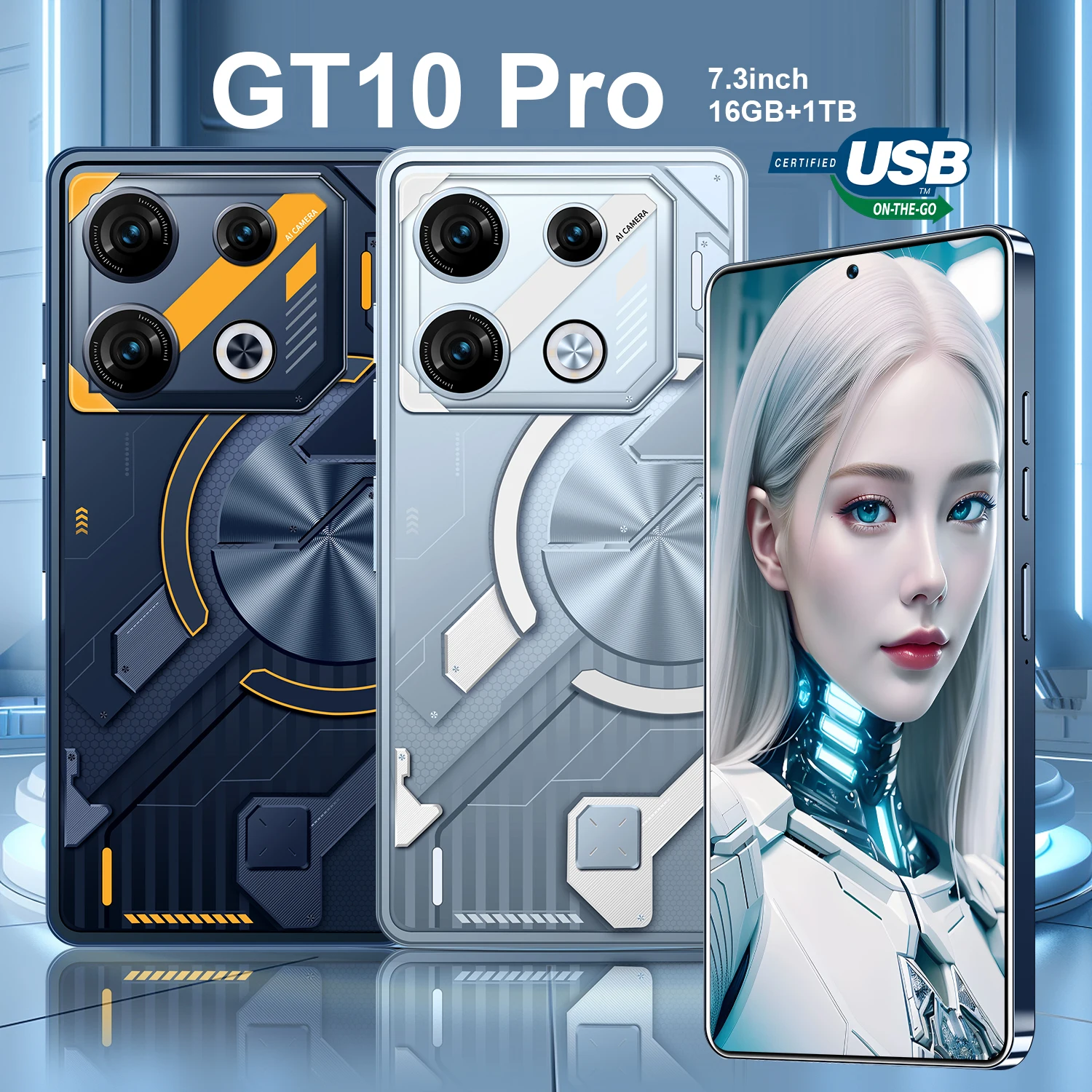 Смартфон Infinixi GT10 Pro 7 3 дюймов 72 МП