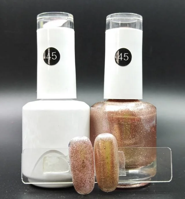 Glitter nail gel polish 15ml wholesale salon use combo set