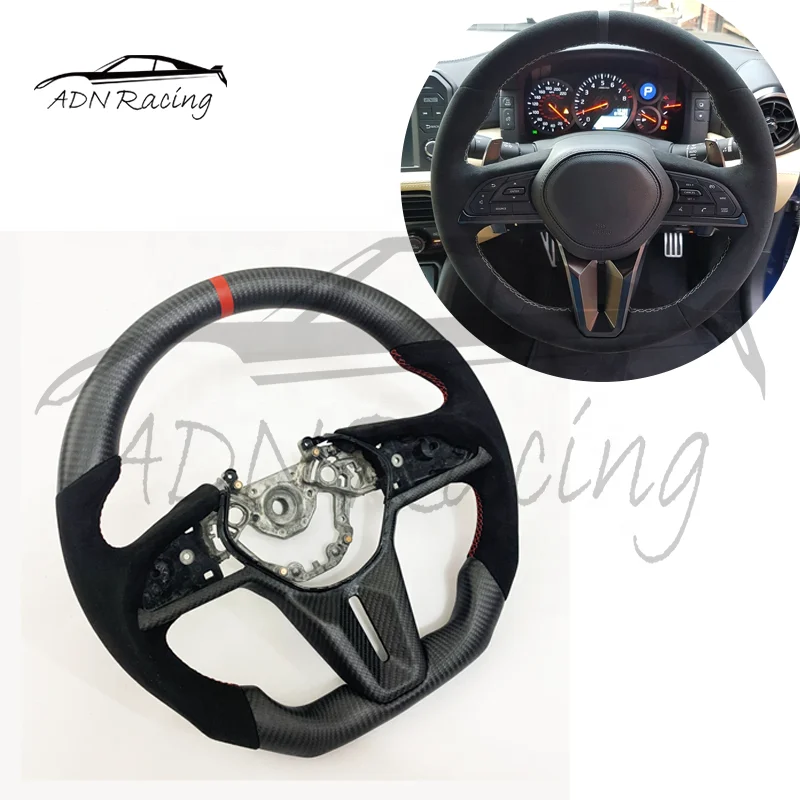 OEM Модернизированный изготовленный на заказ руль из углеродного волокна для NISSAN GTR R35 2017 +