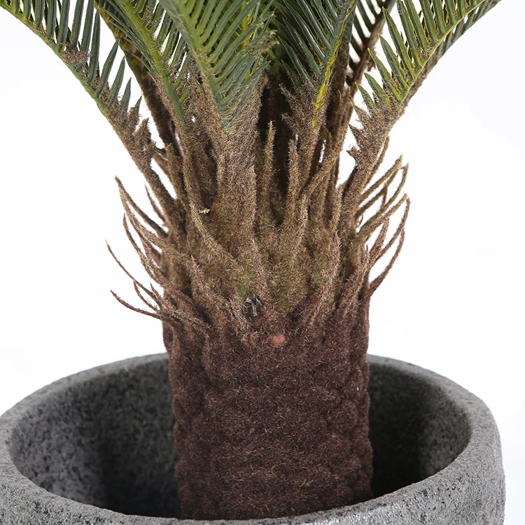  Большое искусственное пальмовое дерево Sago Cycas пластиковые комнатные и Уличные декоративные растения оптовая продажа с