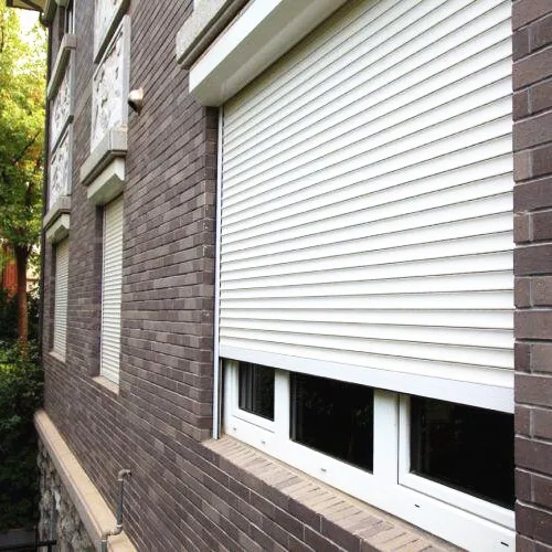 Modern aluminum windows and doors sliding window with electric roller shutter motor