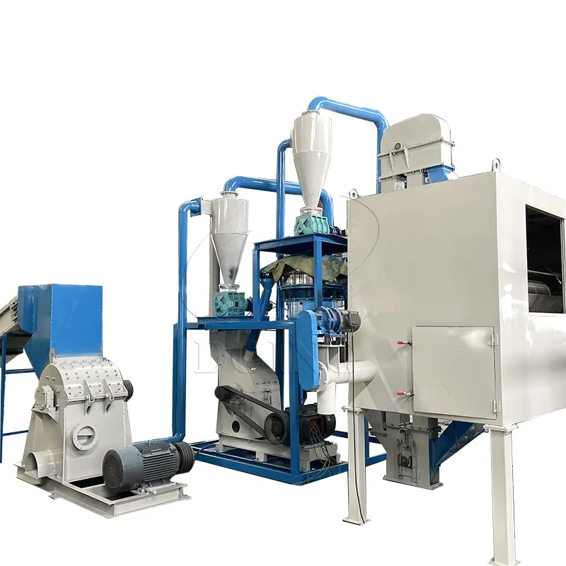 High separation rate E waste Scrap PCB Recycling Machine separate precious metals from resin