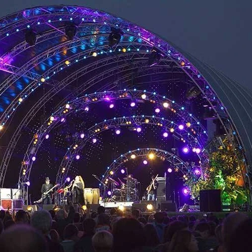 High Stability Aluminum Alloy Truss System For Sale Circular Stage Lighting Truss