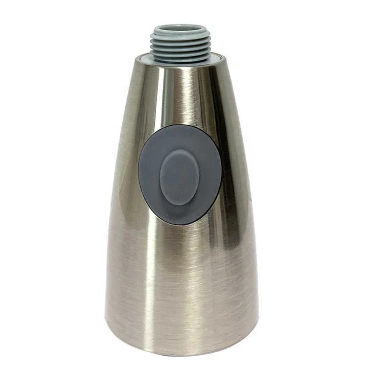 Аксессуары для кухонного смесителя, насадка для душа из матового никеля и хромированного серебра с двумя смесителями