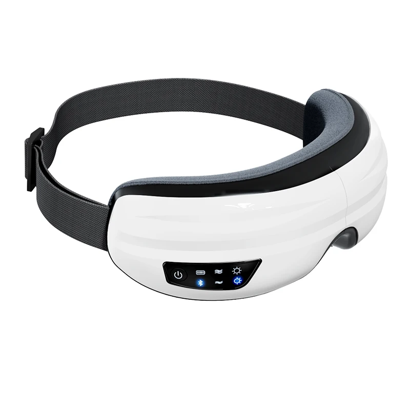 Wireless Warm Heated Air Pressure Intelligent Eye Care Massager Device With Music