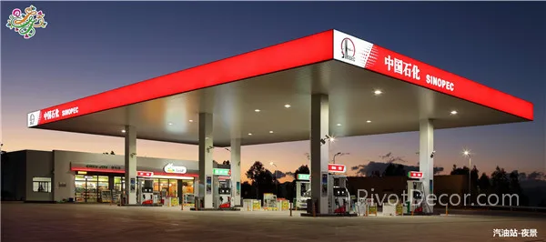 Digital printing acp aluminum composite panel sign advertising logo