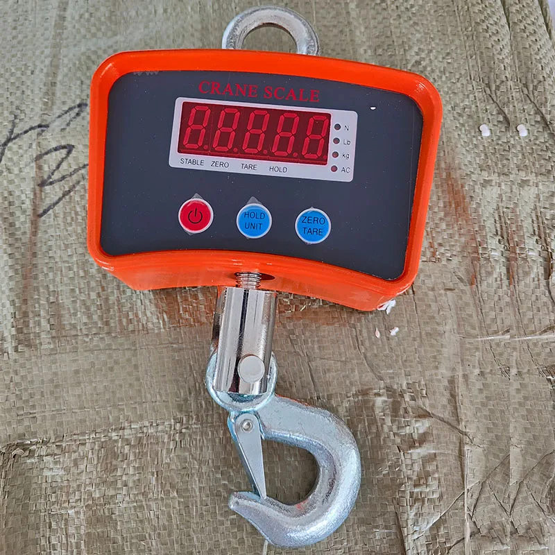 Digital Hanging Crane Scale 1000 kg Series Crane Scale Industrial Electronic Lifting Scale