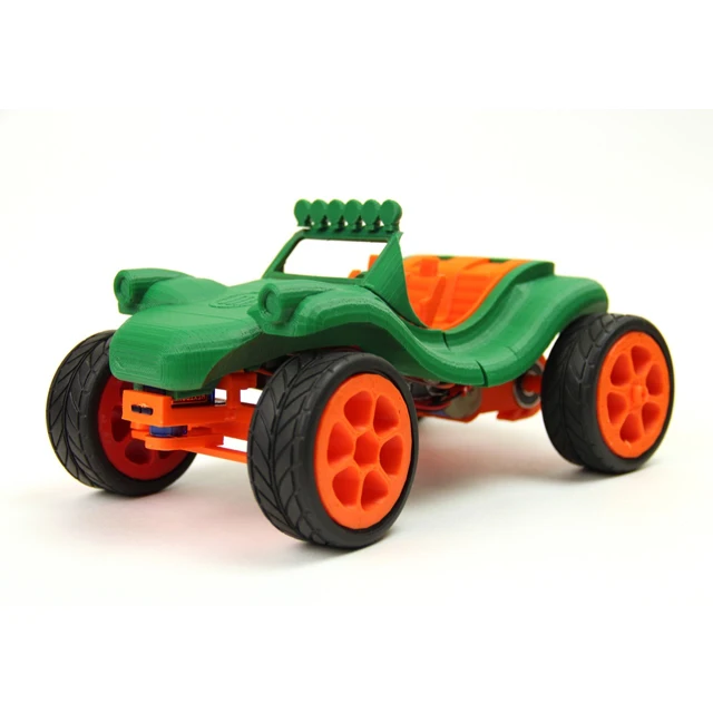 3D Printed Auto Model Precise 3D SLS Printing Car Toy 3D Printed Movable Truck Toy