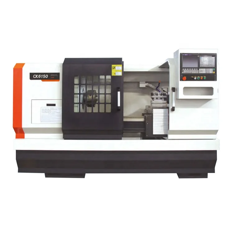 CK6163  automatic lathe tool change cnc lathe horizontal cnc machine flat bed lathe for sale