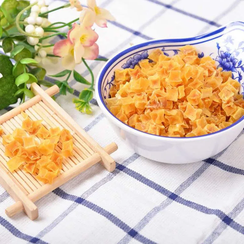 New Crop Dehydrated Vegetable Dried Sweet Potato Granules Orange Color