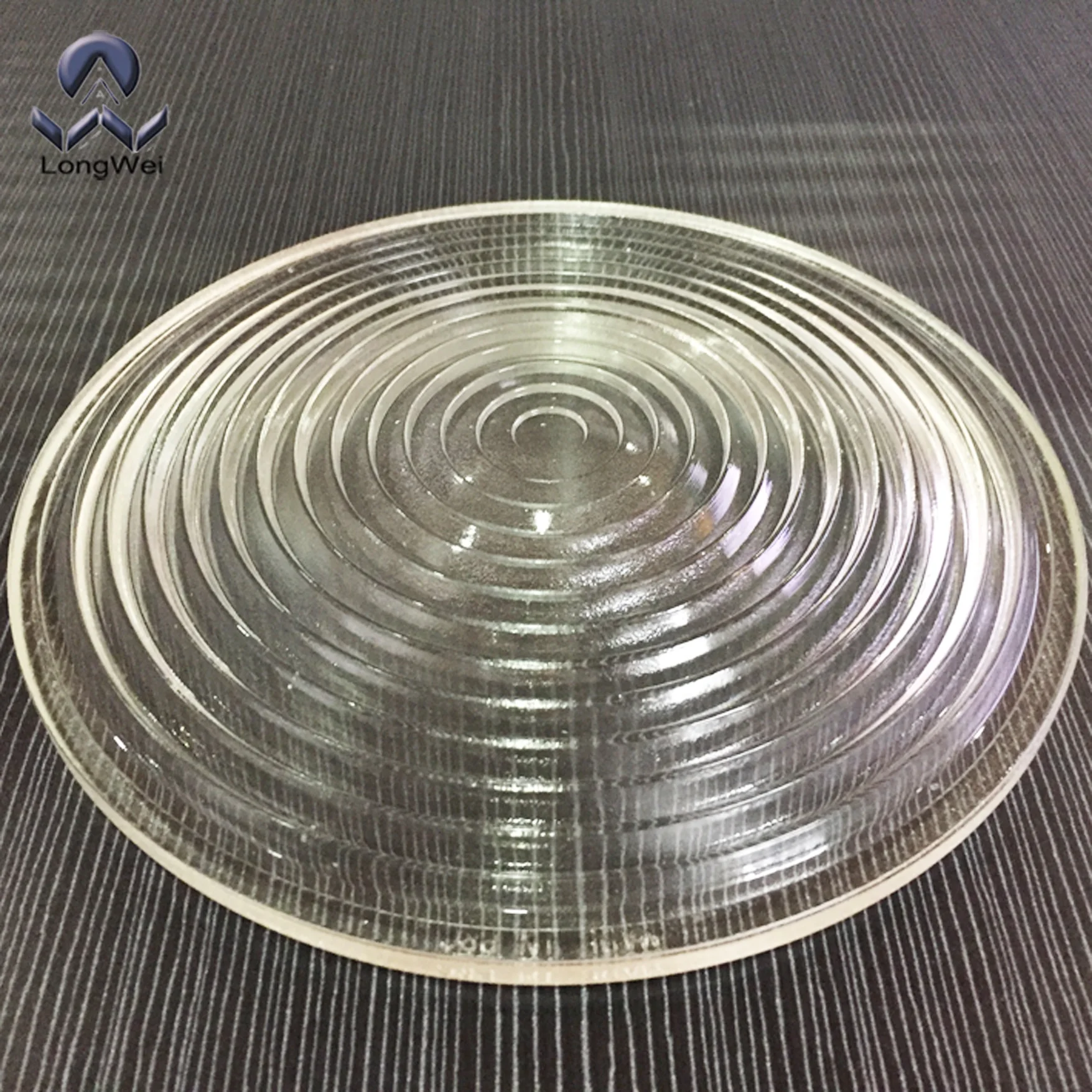 high quality diameter 300mm borosilicate glass Lighting Optical Fresnel lens