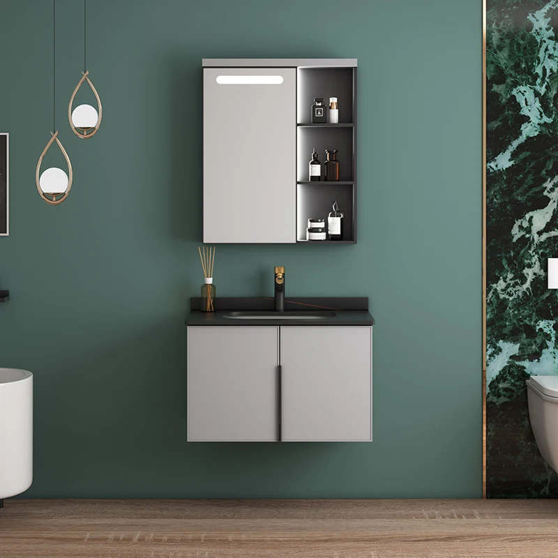  Hotel or Household style bath room wall Mounted cabinet mirror cheap bathroom vanity