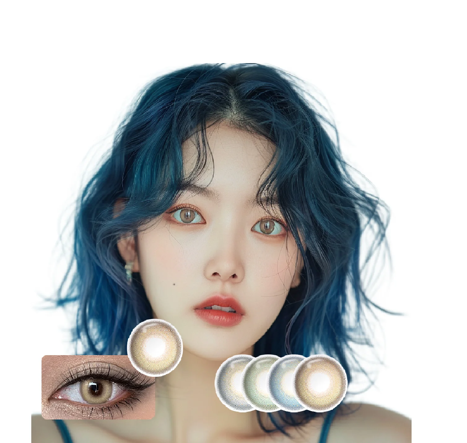 Discover Gemstone Loop Lens in Korea-Contact-Lens, SwirLens for a Natural and Confident Look in Any Scenario