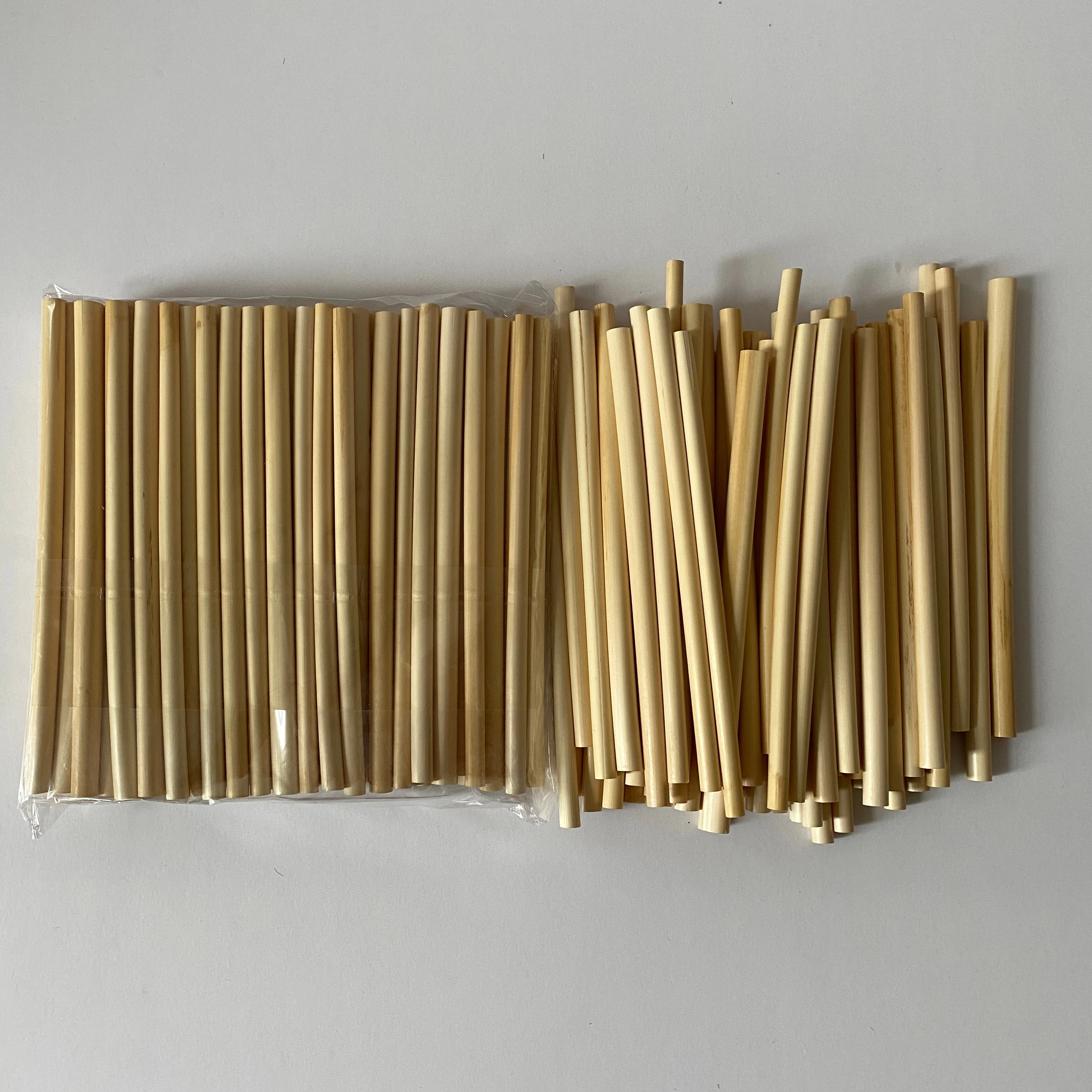 Natural Biodegradable Compostable Sustainable Organic Sorbete De Cana Cocktail Drinking Cane Bagasse Reed Straw