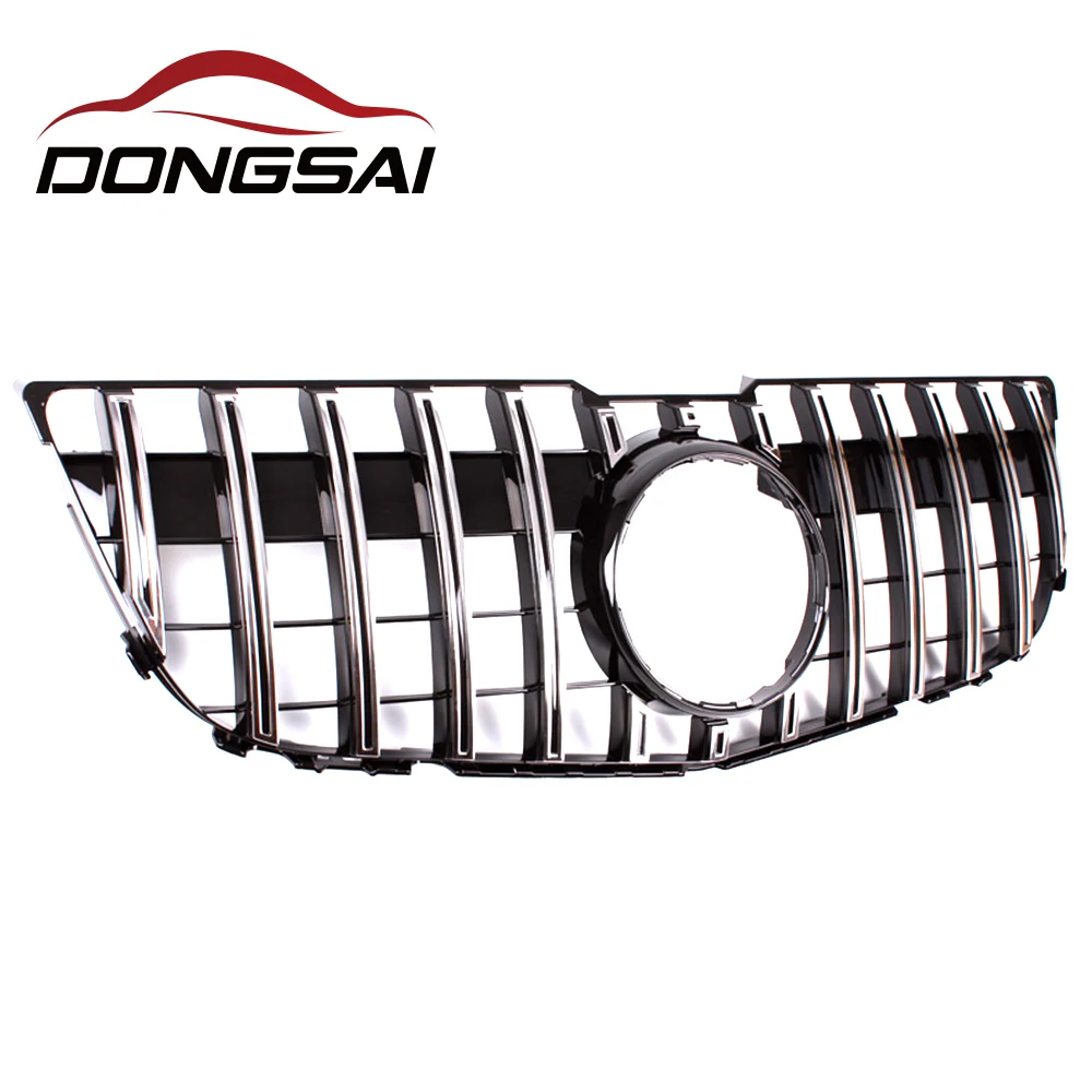 Radiat for merced glk x204 gt grill silver 08-12 for mercedes grille x204