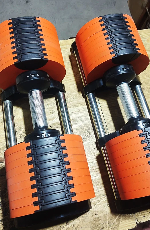 Cheap price commercial gym fitness weightlifting cast iron 20kg 24kg 28kg 32kg 36kg 40kg 45kg set adjustable dumbbell