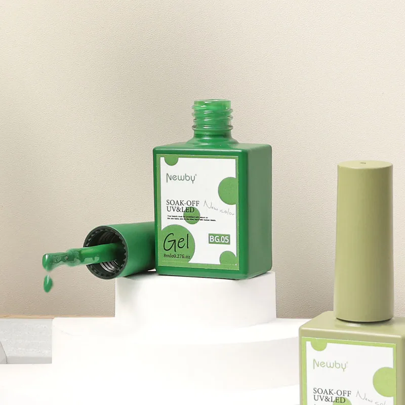 Nail Art Color Gel Newby 50 Colors Soak Off UV LED Gel Nail Art DIY Polish Gel