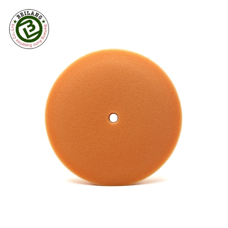 North Wolf 6 Inch 175 mm Curved Back Foam Buffing Pad German Sponge Polishing Pad for Car Buffing Machine