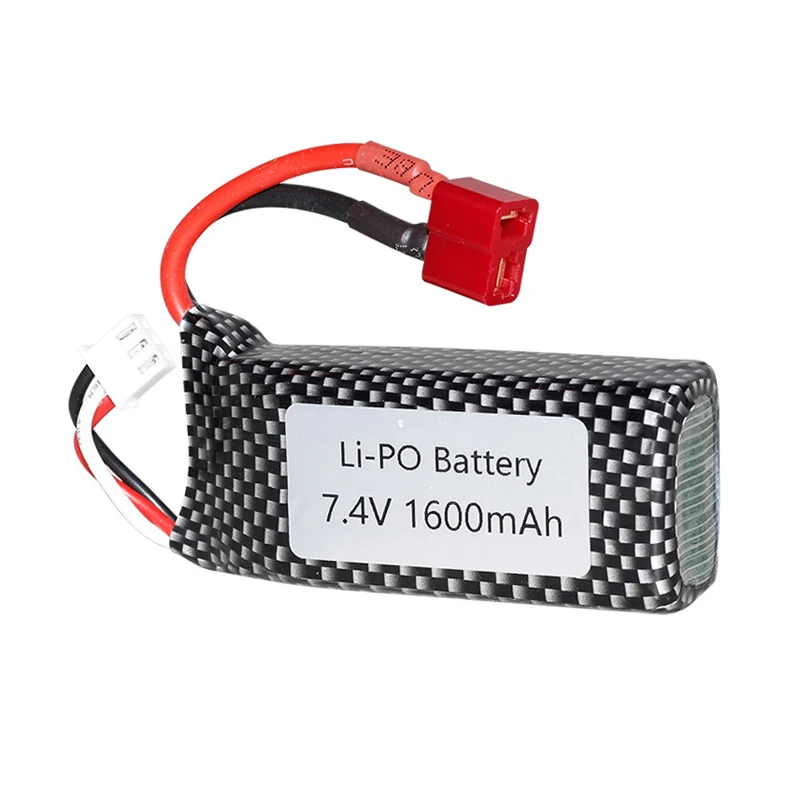 New off-road remote control vehicle Battery 7.4V 1600mAh 25C high discharge Lithium polymer RC Car Battery