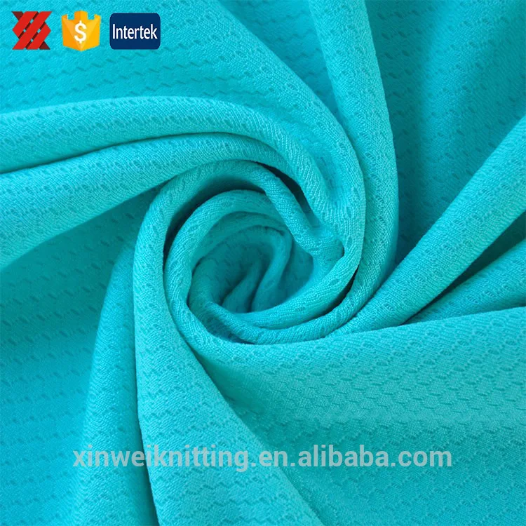 
wholesale 100% polyester stretch knitted jersey fabric sports sportswear mesh t shirt fabric 
