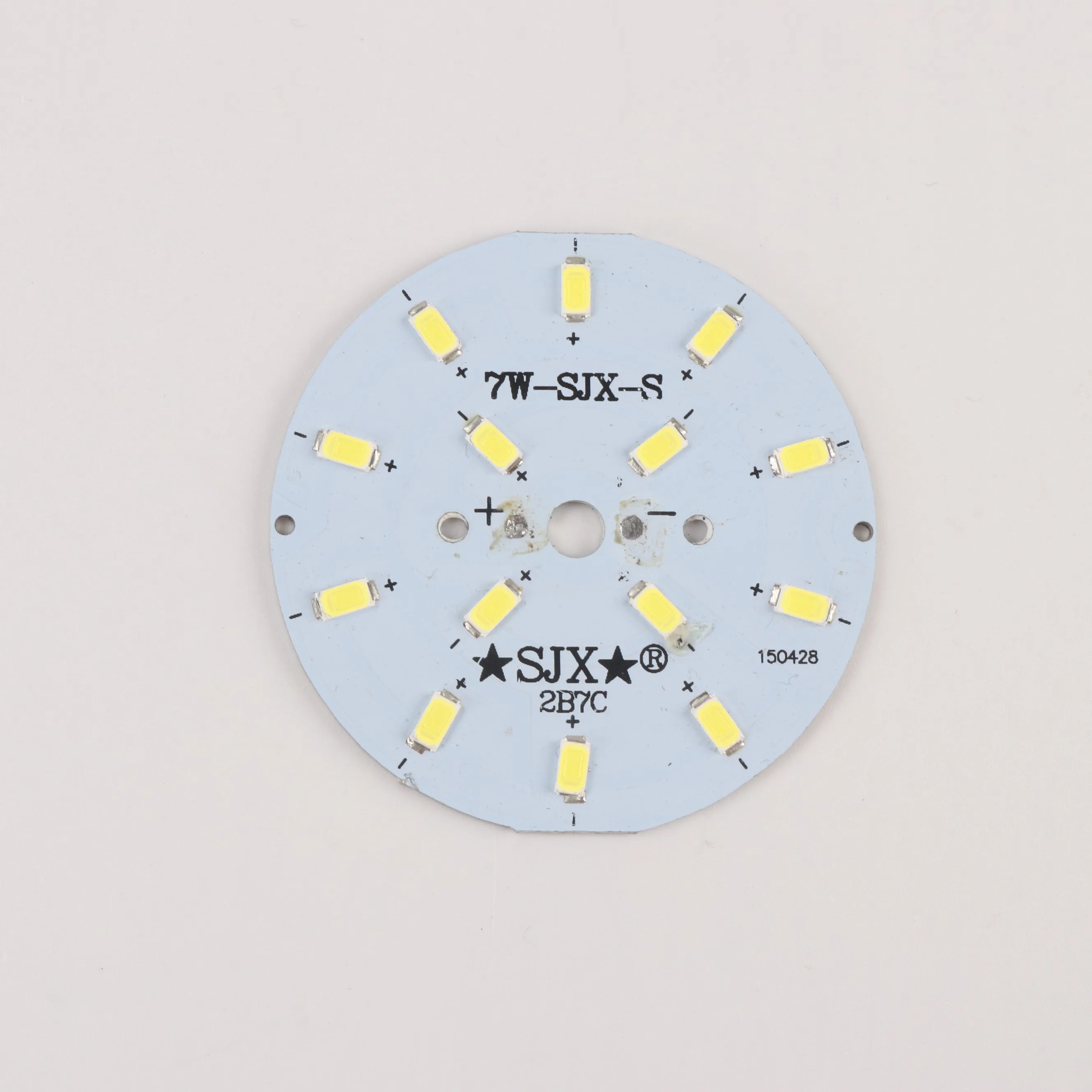 New Style Round Led Pcb Module 7w Driverless Aluminium Pcb  Led Pcb Board
