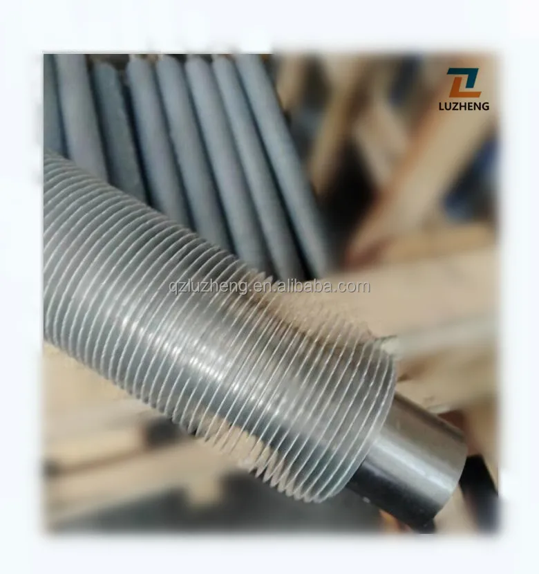 Heat Transfer Carbon or Alloy Steel Extruded 1060 6063 Aluminum Fin Tube