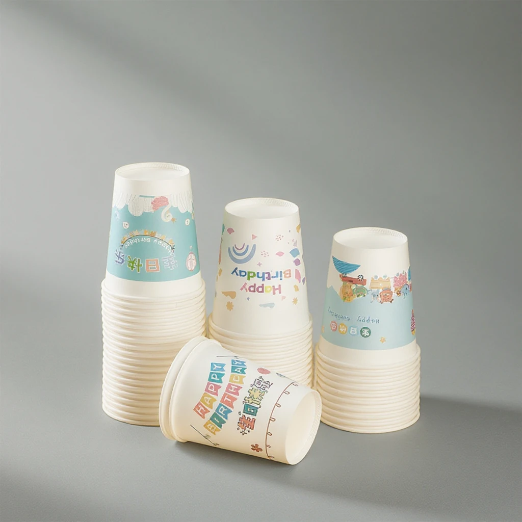 Одноразовый бумажный стаканчик с двойными стенками кофейный 4 унции утолщенный из гофрированной бумаги 6 унций