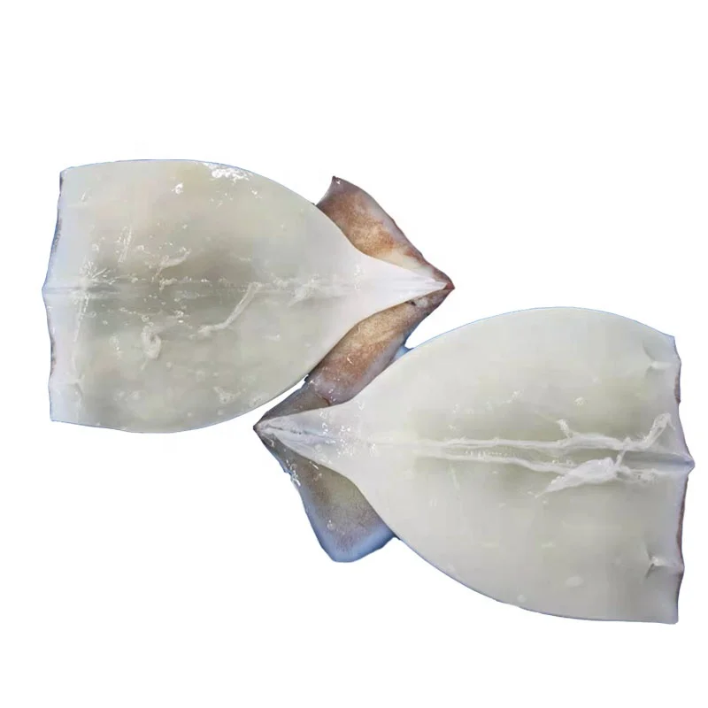 Individual Frozen squid fillet 100/150/200 g Chinese factory manufactured