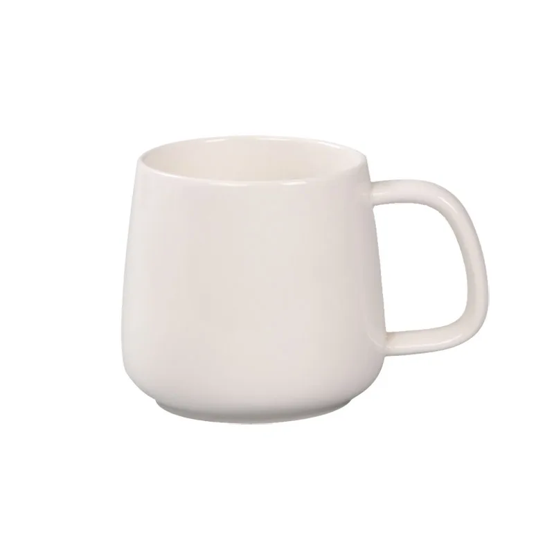 Wholesale White Ceramic Mugs Enamel Bamboo Sublimation Mugs Daily Life Travel Christmas Wedding Party