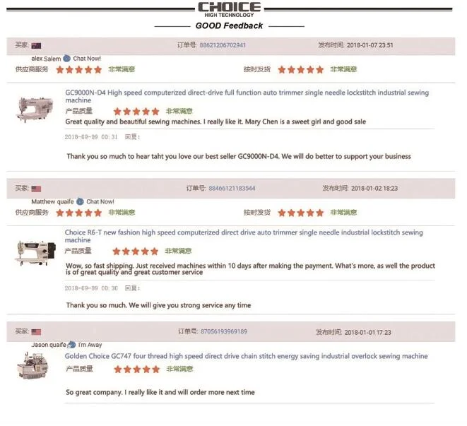 Overlock Sewing Machine   High Speed 2 Needle 5-threads GC3216EX