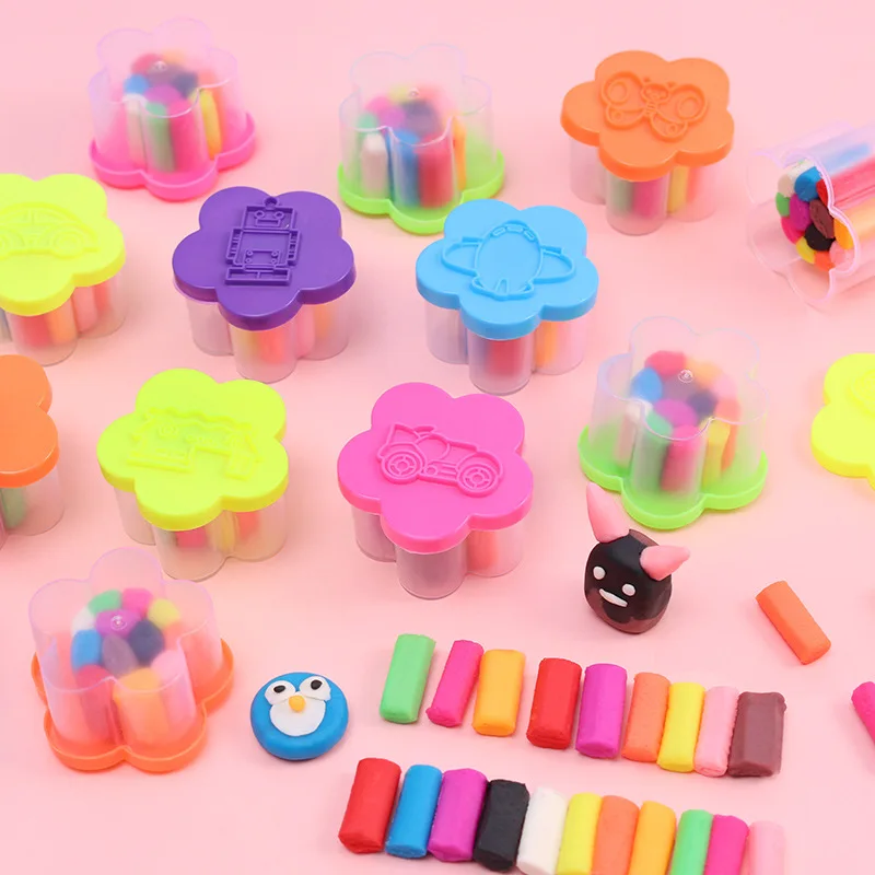 Plasticine Toys 12 Color Modeling Clay Play Dough Wholesale