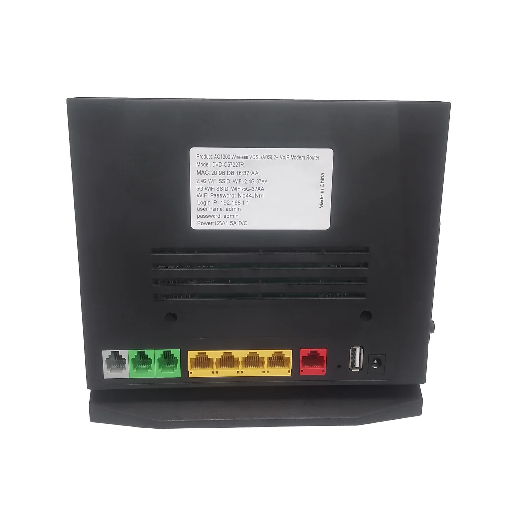 ADSL/VDSL Modem Wireless WiFi Router 5g 4g 3g LTE WiFi Router with sim card AC1200 enterprise routers