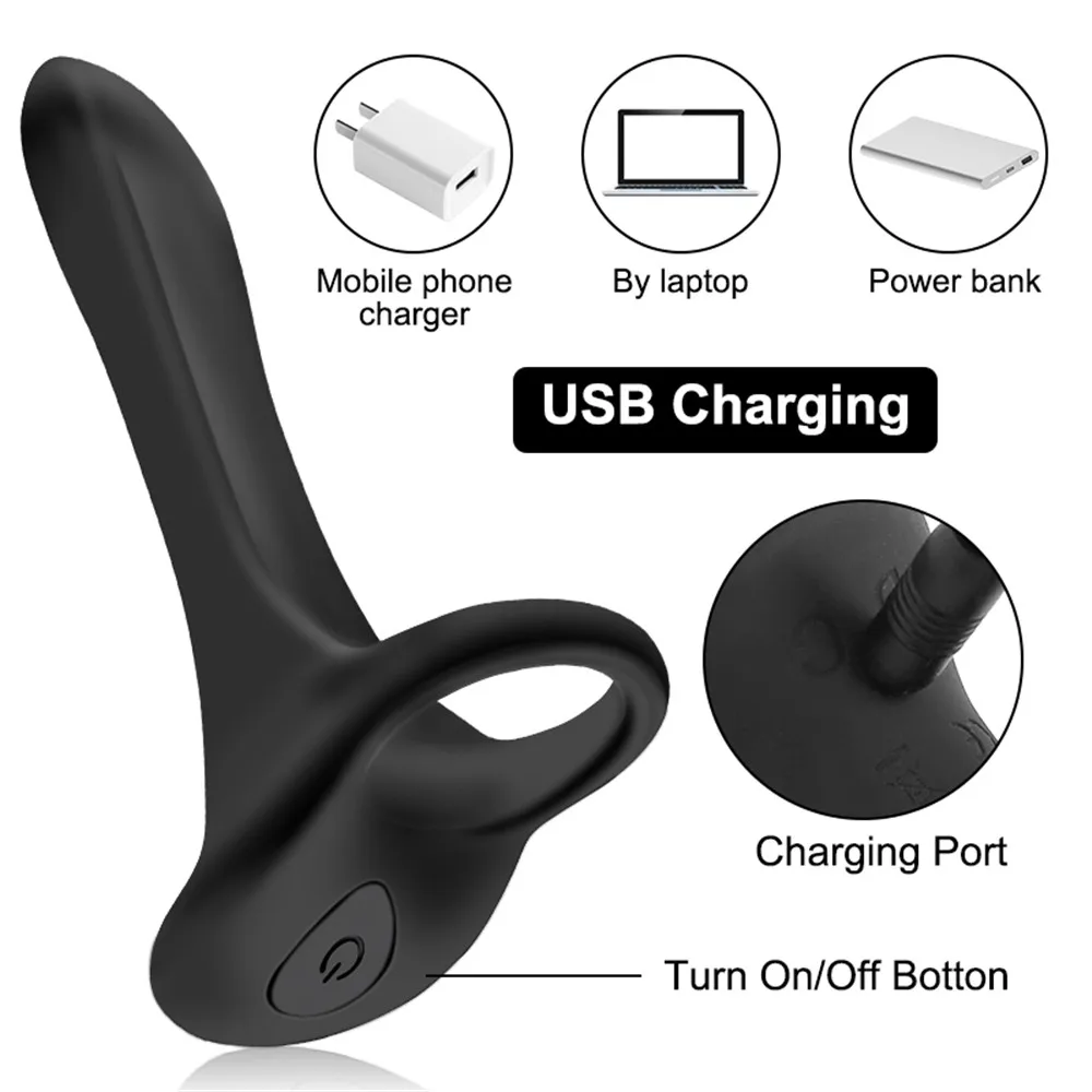 Couple Sex Toy Long Lasting Penis Erection Ring Vibrator Orgasm Clitoris Stimulate Massager Sex Toys Man Penis Ring Vibrator