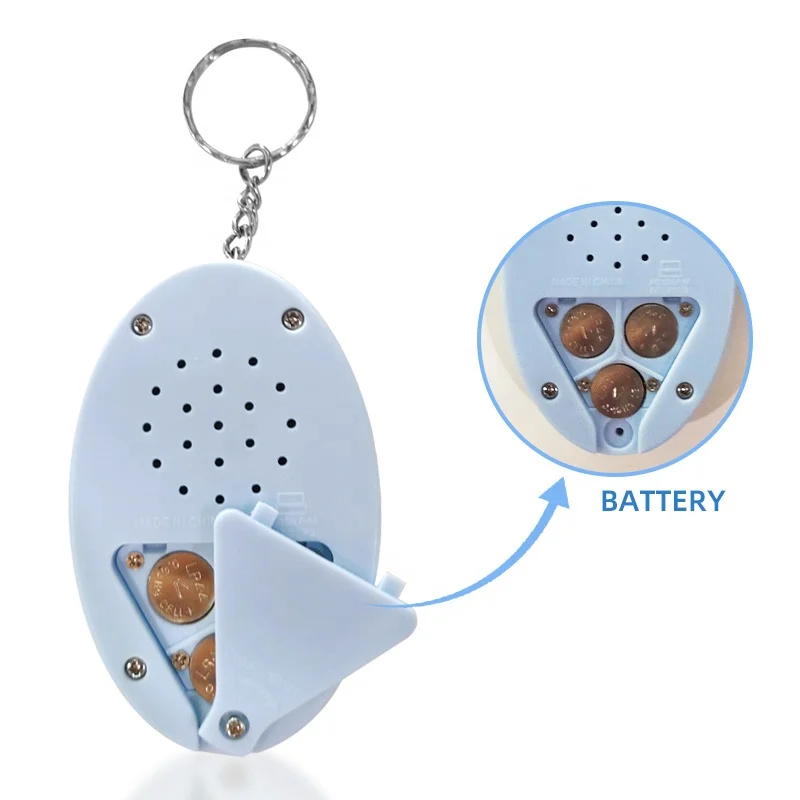 electronic sound module key ring keychain voice recorder  with ON OFF switch  for Personalized Greetings, DIY Projects, Concerts