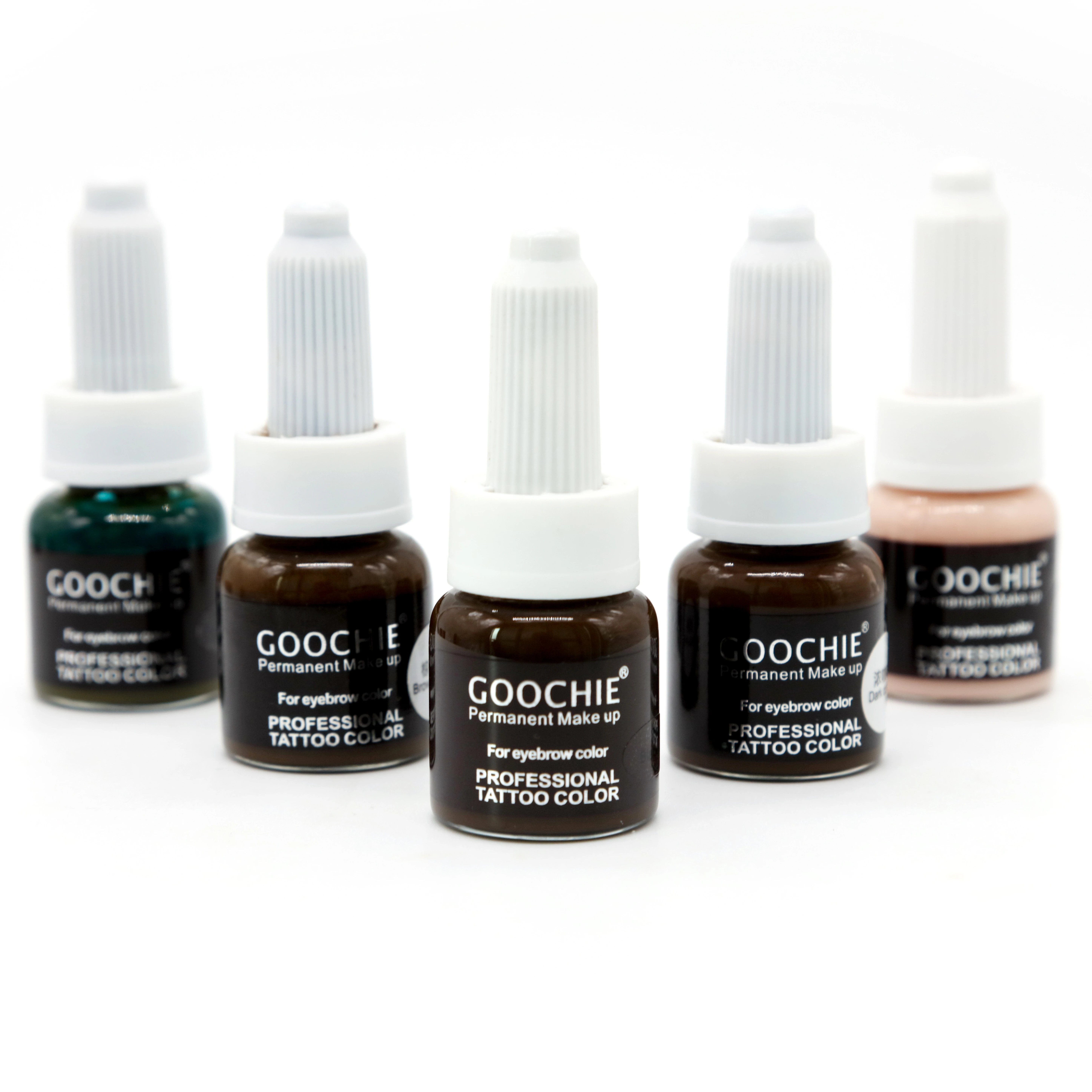 Private Label Vegan Semi Permanent Makeup PMU Pigment  Hair Strokes Micropigmentation Microblading Ink