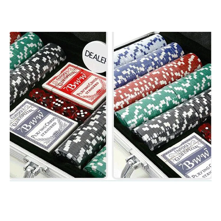 Wholesale Professional Luxury Unique European Casino Royale Cheap Blank Real Clay Composite Custom Ept Poker Chips