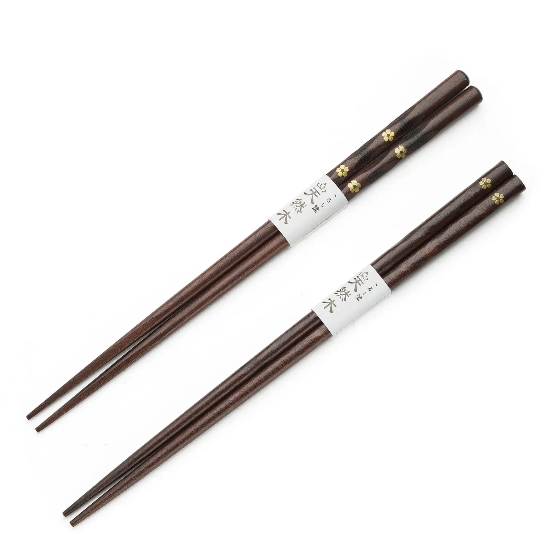 Custom Logo Melamine Chopsticks Black Plastic Hot pot Sushi Chopsticks for home restaurant use