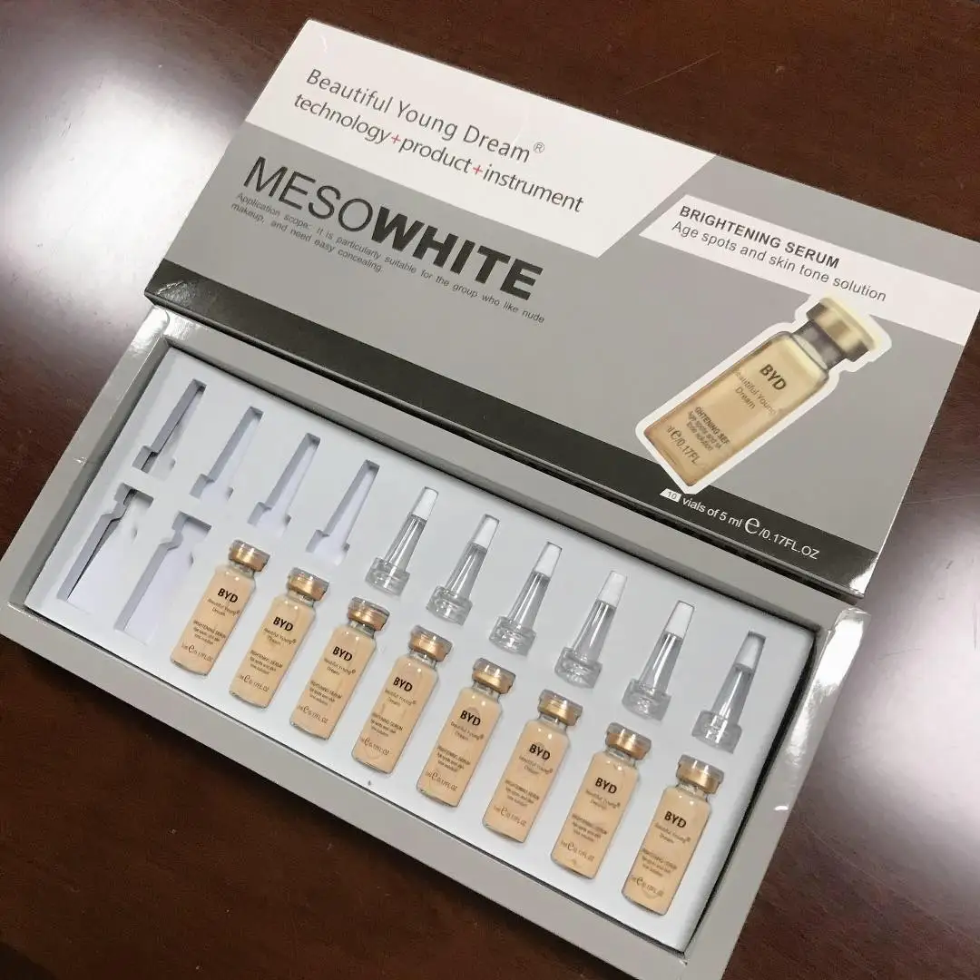 korean lan frost cream foundation bb glowing Ampoule microneedling serum starter kit