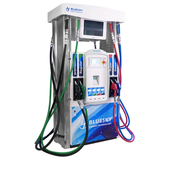 Gas Station Management System Small Service Station Gasoline Refueling Machine