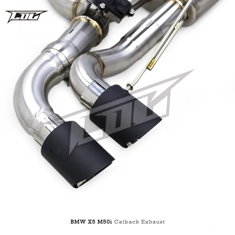 Выхлопная труба BSK Catback для BMW X5 M50i 4.4TT 2019-2024 производительность автомобиля из нержавеющей стали глушитель выхлопной системы Valvetronic