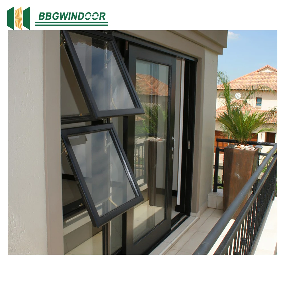Lukliving Aluminum Interior Sliding Window With Keychain For Houses Anti-theft Security Sliding Door