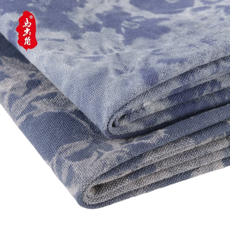 Утолщенная зашифрованная холщовая ткань для стирки, 12 унций, 16 унций, тканевая ткань для окрашивания, градиентная окрашенная Холщовая Сумка, сумка, обувь, шляпа, скатерть, ткань