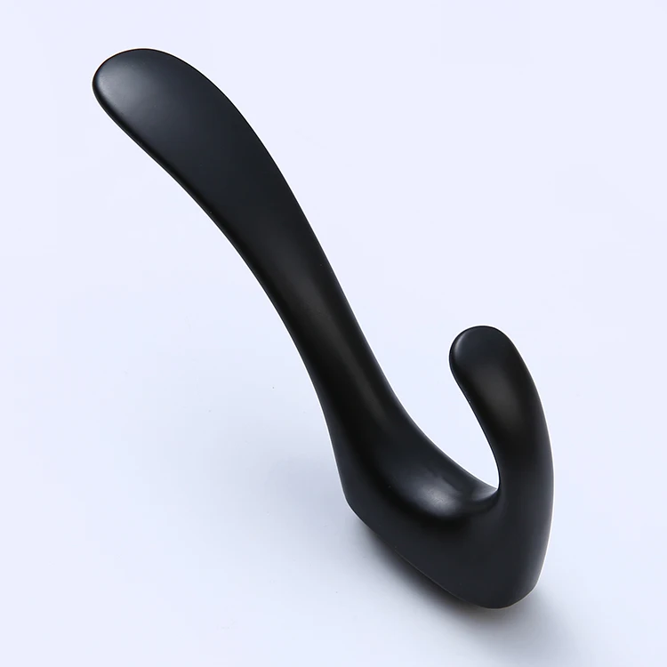 Heavy Duty Zinc Alloy Hook Bathroom Coat Single Hook Zinc Alloy Wall Mounted Hat Hanger Hook