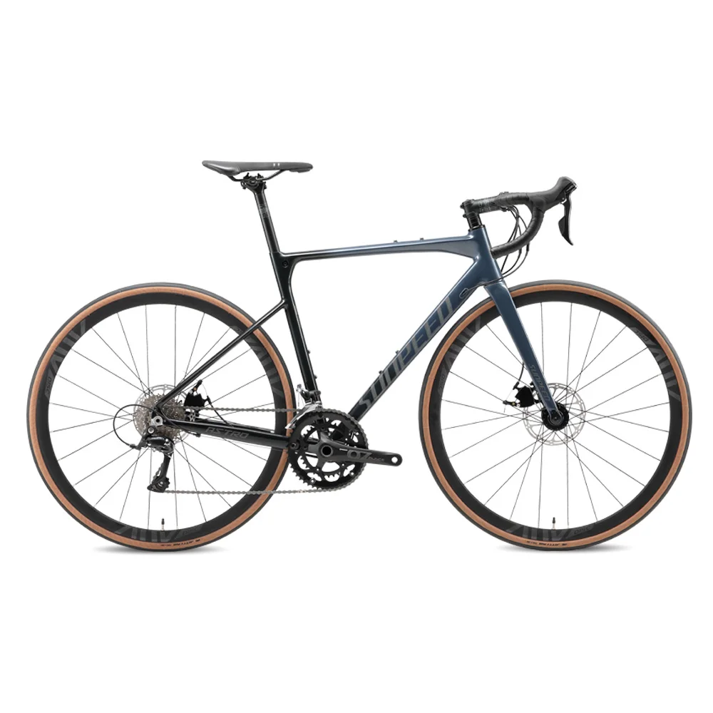 Newest design Sunpeed Gradient color frame complete bike bicycle 48 51 54cm 700C