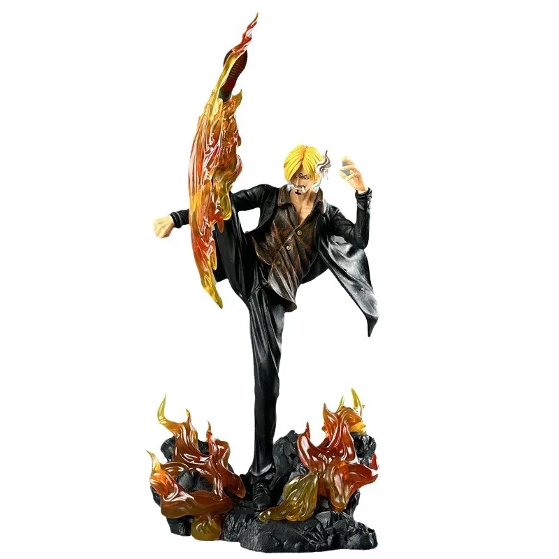 Figuras de One Pieced WF vinsmoke Sanji Straw Hat Group Demon Wind Feet 3 Main model toys action figure Ornaments