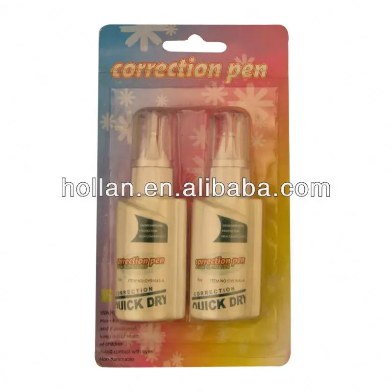 High Quality Quick Dry Based Correction Fluid