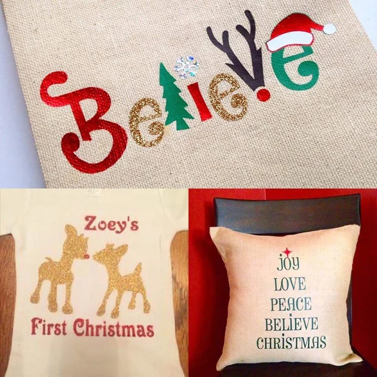 Wholesale High-quality Easyweed Iron On Vinyl Transfers Printable Rainbow Glitter Heat Transfer Vinyl