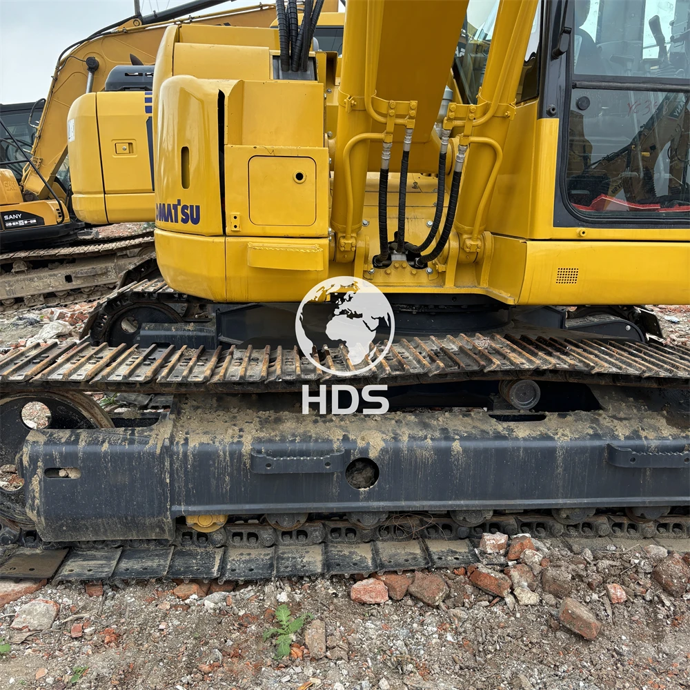 Отличный Новый! Экскаватор Komatsu PC138US оригинальный японский экскаватор Подержанный траншейный PC138US-2 PC138US-10 недорогой мини-экскаватор