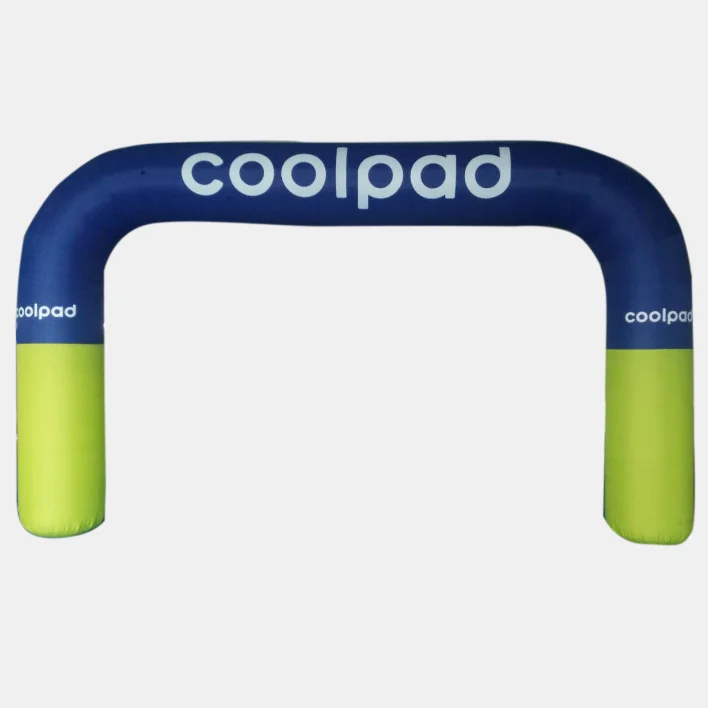 Kaicheng inflatable air sealed tube arch advertising hanging banners arch manufacture//